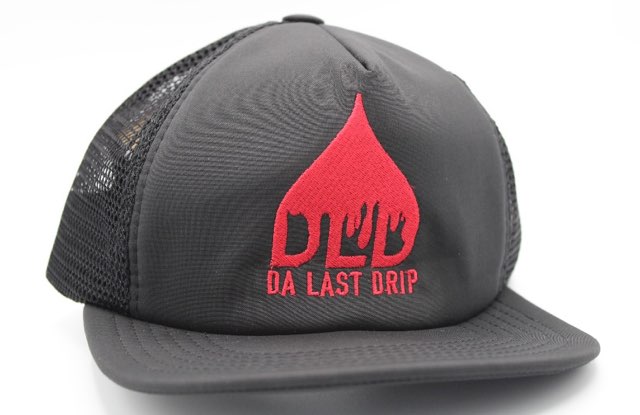 Drip Black Foam Hat