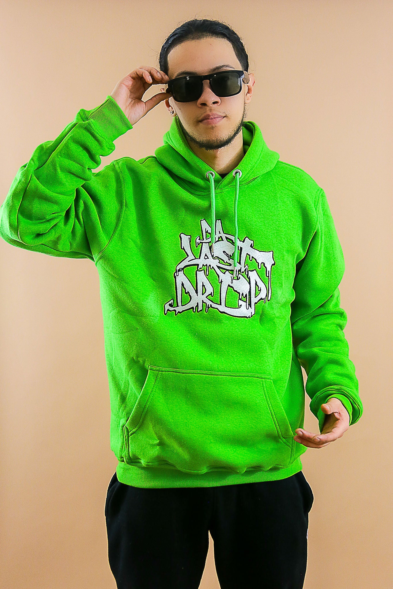 Alien Medusa -Grape Lime Vicky-Green Hoody