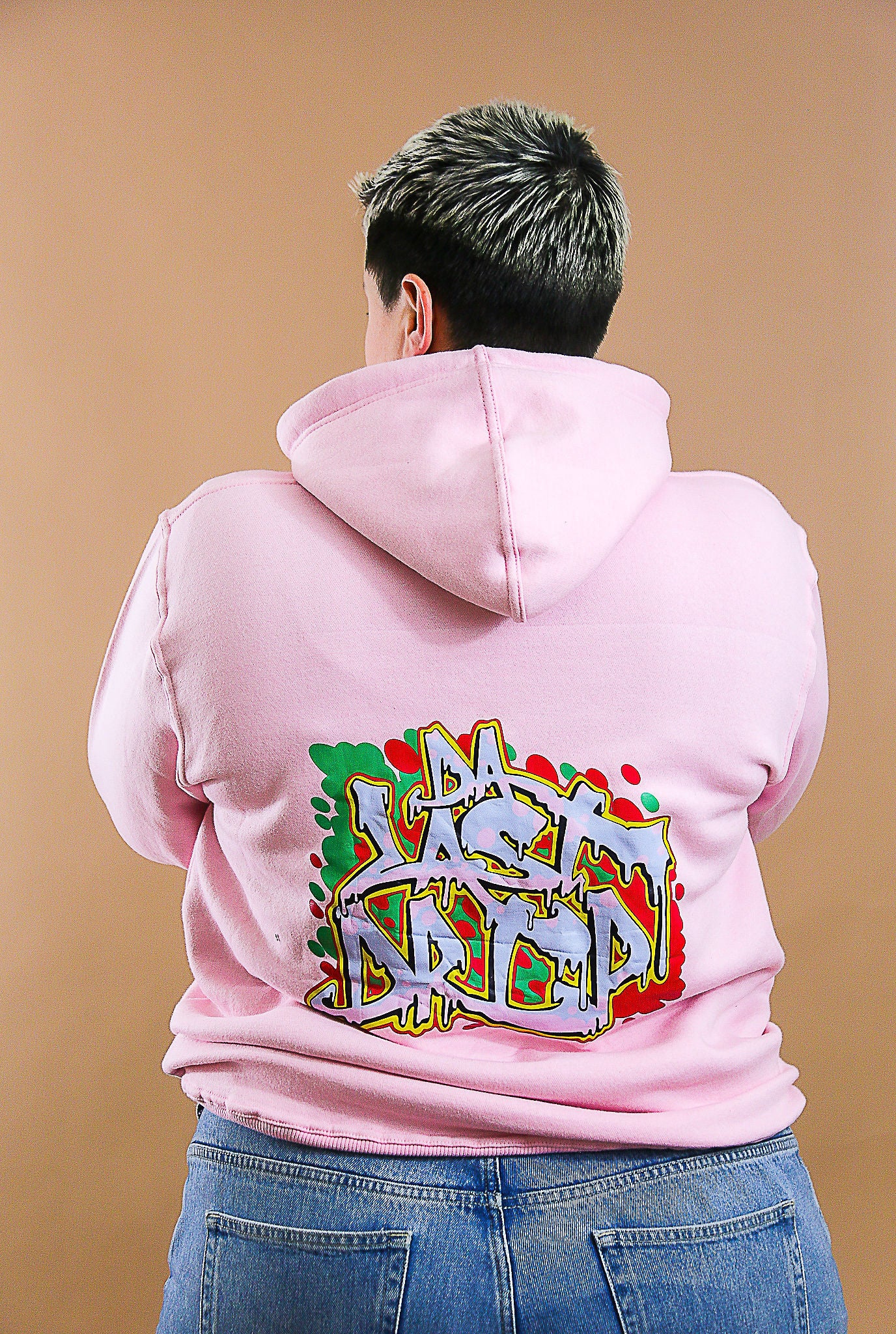 Baby Blue Big Drip Graffiti Vol 1 Edition-Pink Hoody