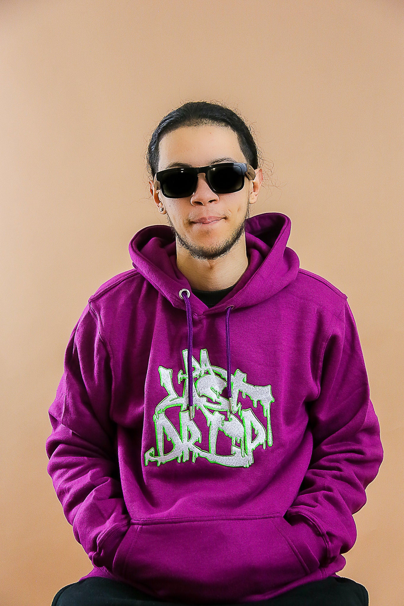 Alien Medusa -Grape Lime Vicky-Purple Hoody