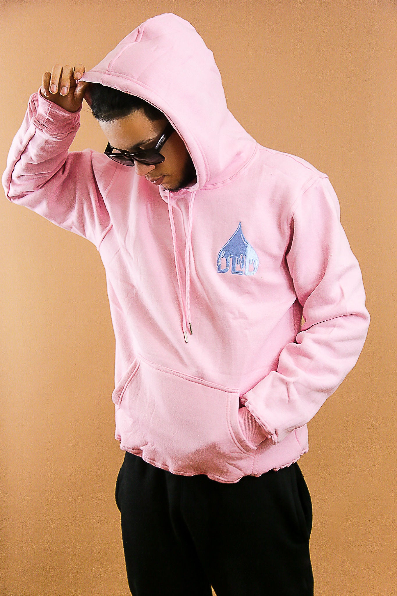 Baby Blue Big Drip Graffiti Vol 1 Edition-Pink Hoody