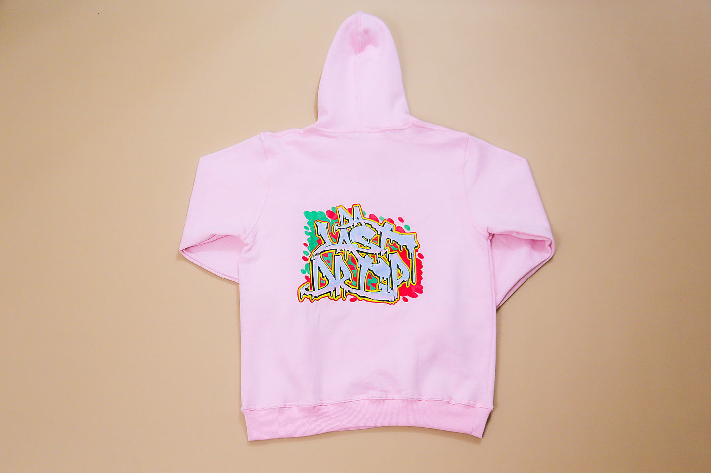 Baby Blue Big Drip Graffiti Vol 1 Edition-Pink Hoody