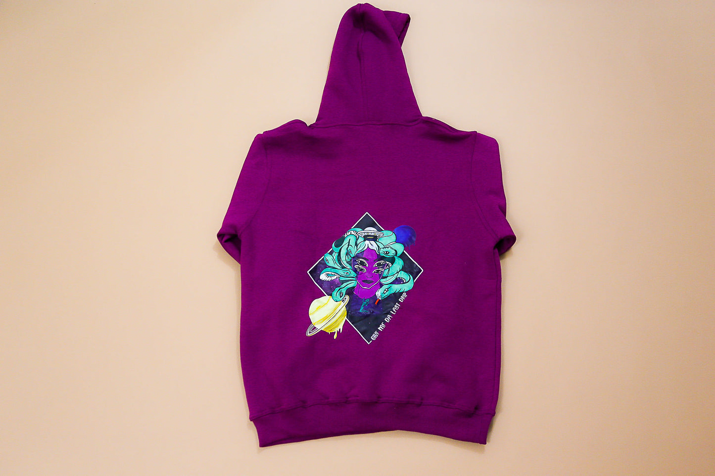 Alien Medusa -Grape Lime Vicky-Purple Hoody
