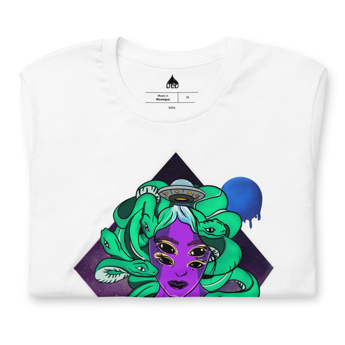 Alien Medusa-Grape Lime Vicky T-Shirt