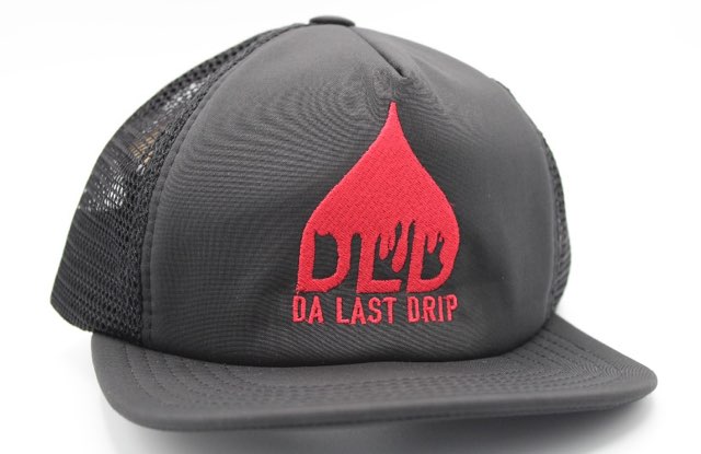Red Drip Hat Drip Black Foam Hat – Da last Drip